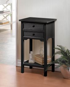 Black Accent Table