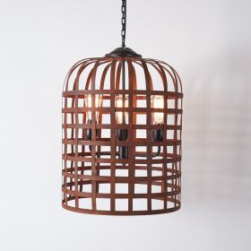 Three-Light Rustic Pendant Light