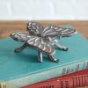 Cast Iron Butterfly Figurine - Box Of 2