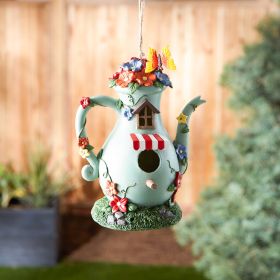 Tall Teapot Birdhouse